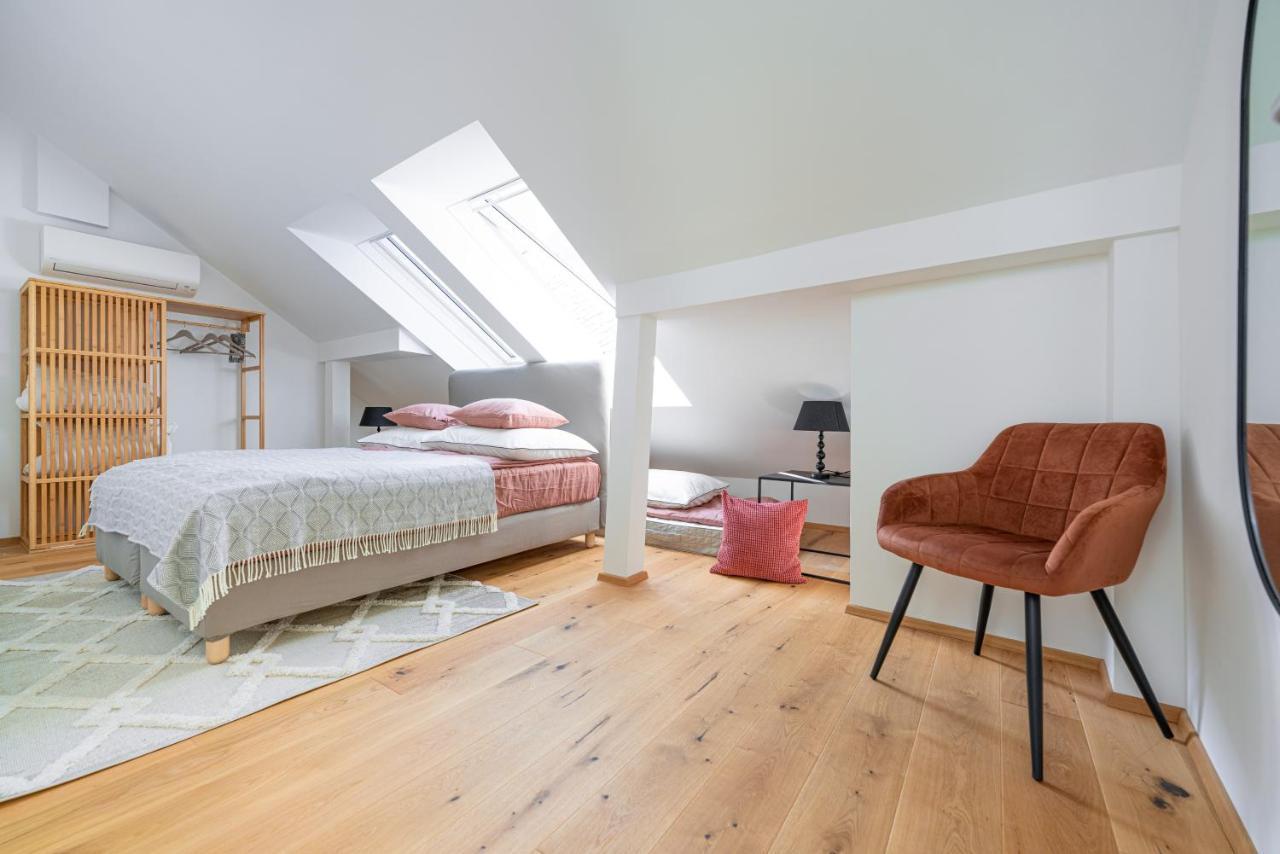Penthouse Maxfux Direkt In Der Fussgaengerzone 130M2 Lägenhet Krems an der Donau Exteriör bild