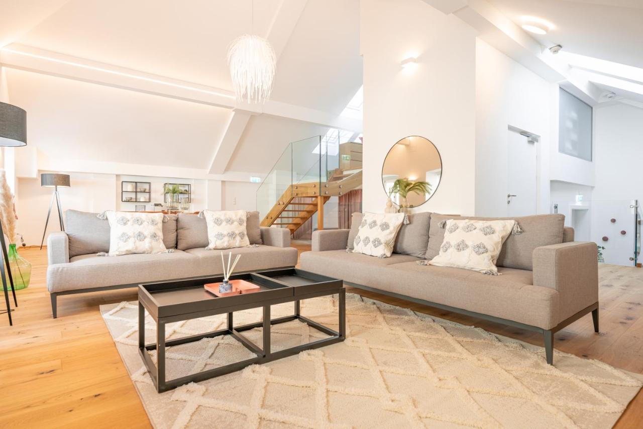 Penthouse Maxfux Direkt In Der Fussgaengerzone 130M2 Lägenhet Krems an der Donau Exteriör bild
