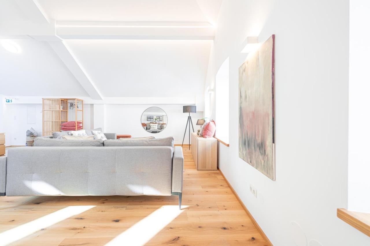 Penthouse Maxfux Direkt In Der Fussgaengerzone 130M2 Lägenhet Krems an der Donau Exteriör bild