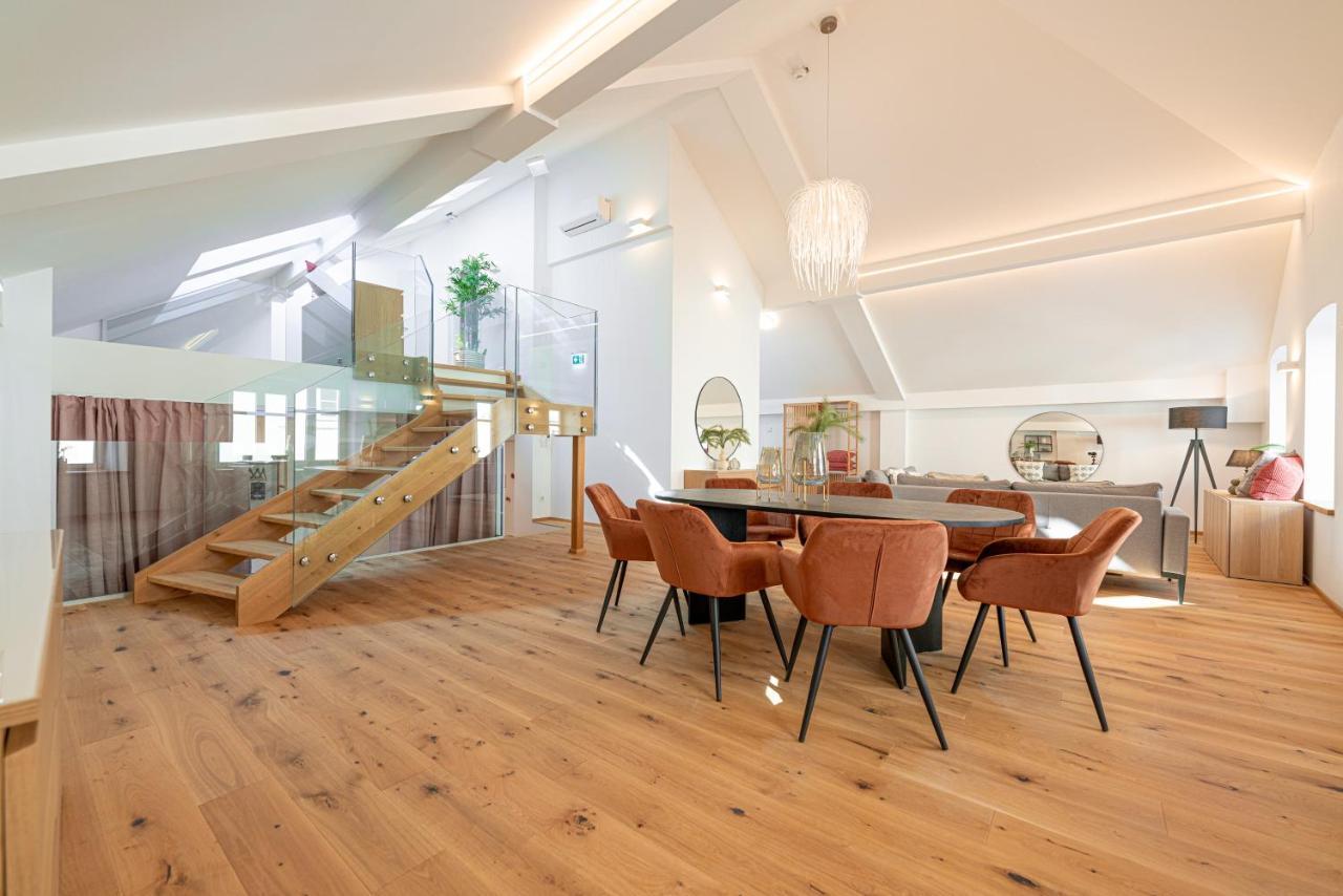 Penthouse Maxfux Direkt In Der Fussgaengerzone 130M2 Lägenhet Krems an der Donau Exteriör bild