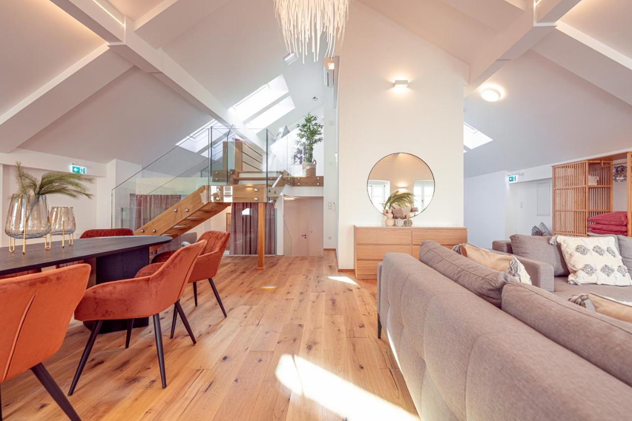 Penthouse Maxfux Direkt In Der Fussgaengerzone 130M2 Lägenhet Krems an der Donau Exteriör bild