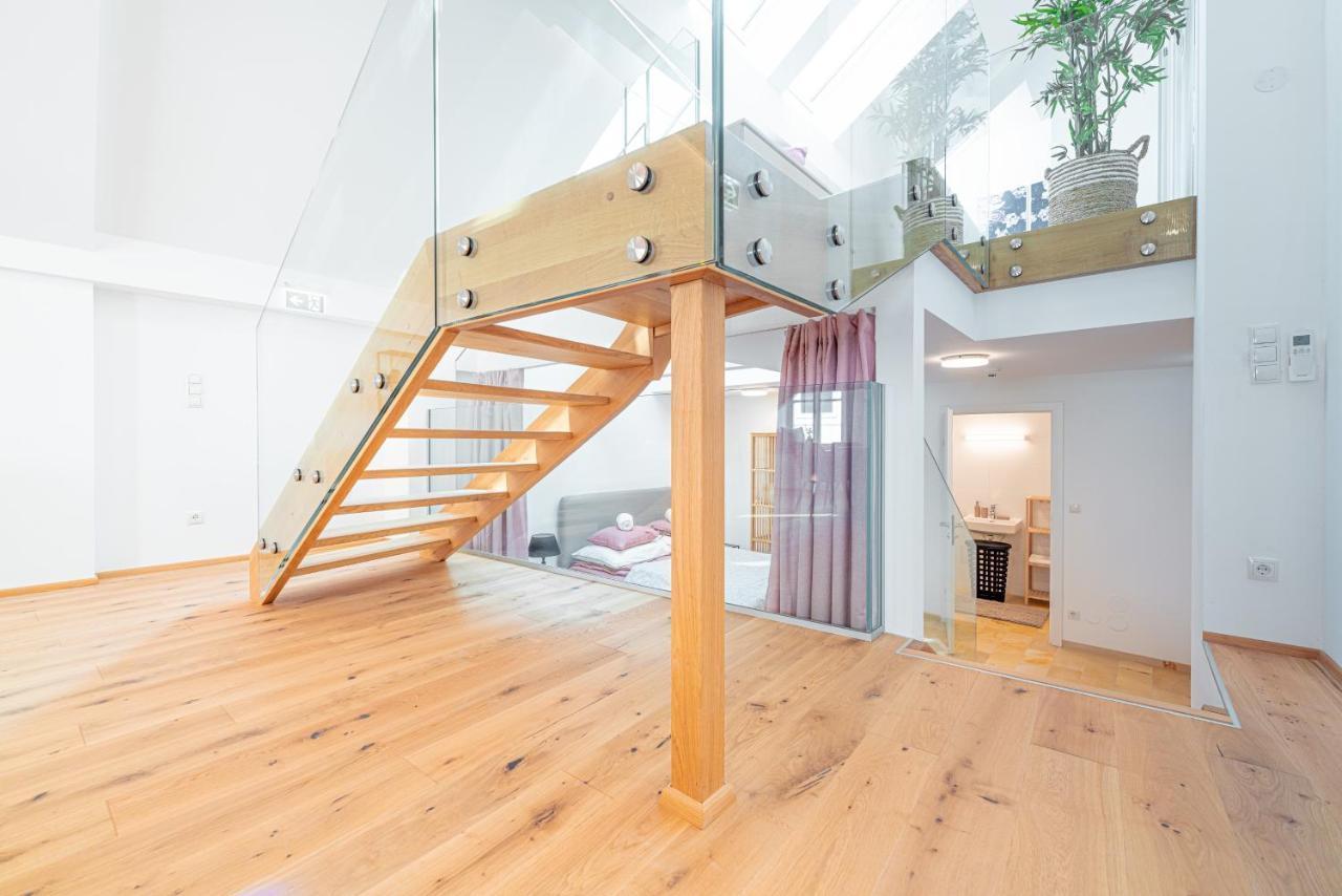 Penthouse Maxfux Direkt In Der Fussgaengerzone 130M2 Lägenhet Krems an der Donau Exteriör bild
