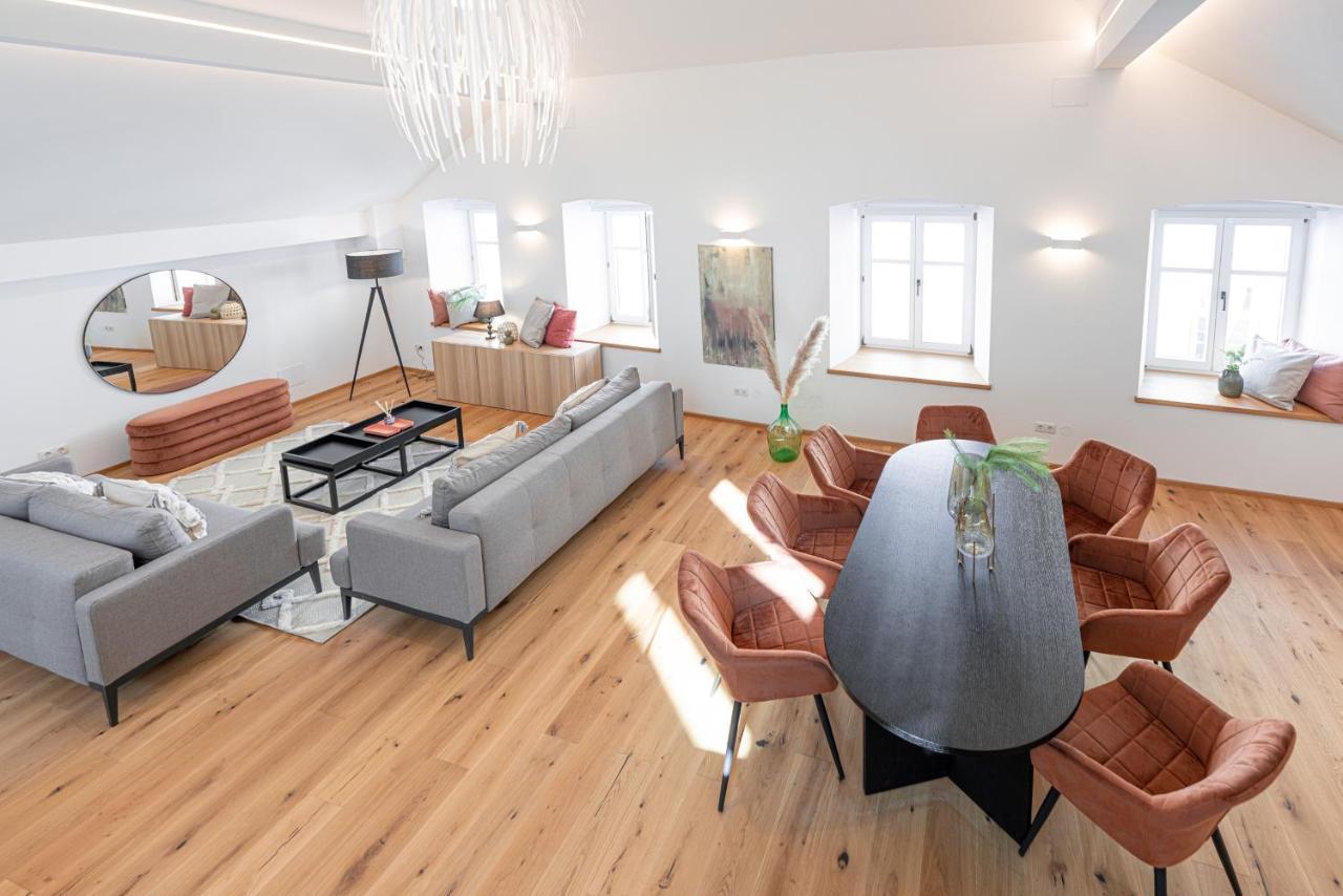 Penthouse Maxfux Direkt In Der Fussgaengerzone 130M2 Lägenhet Krems an der Donau Exteriör bild