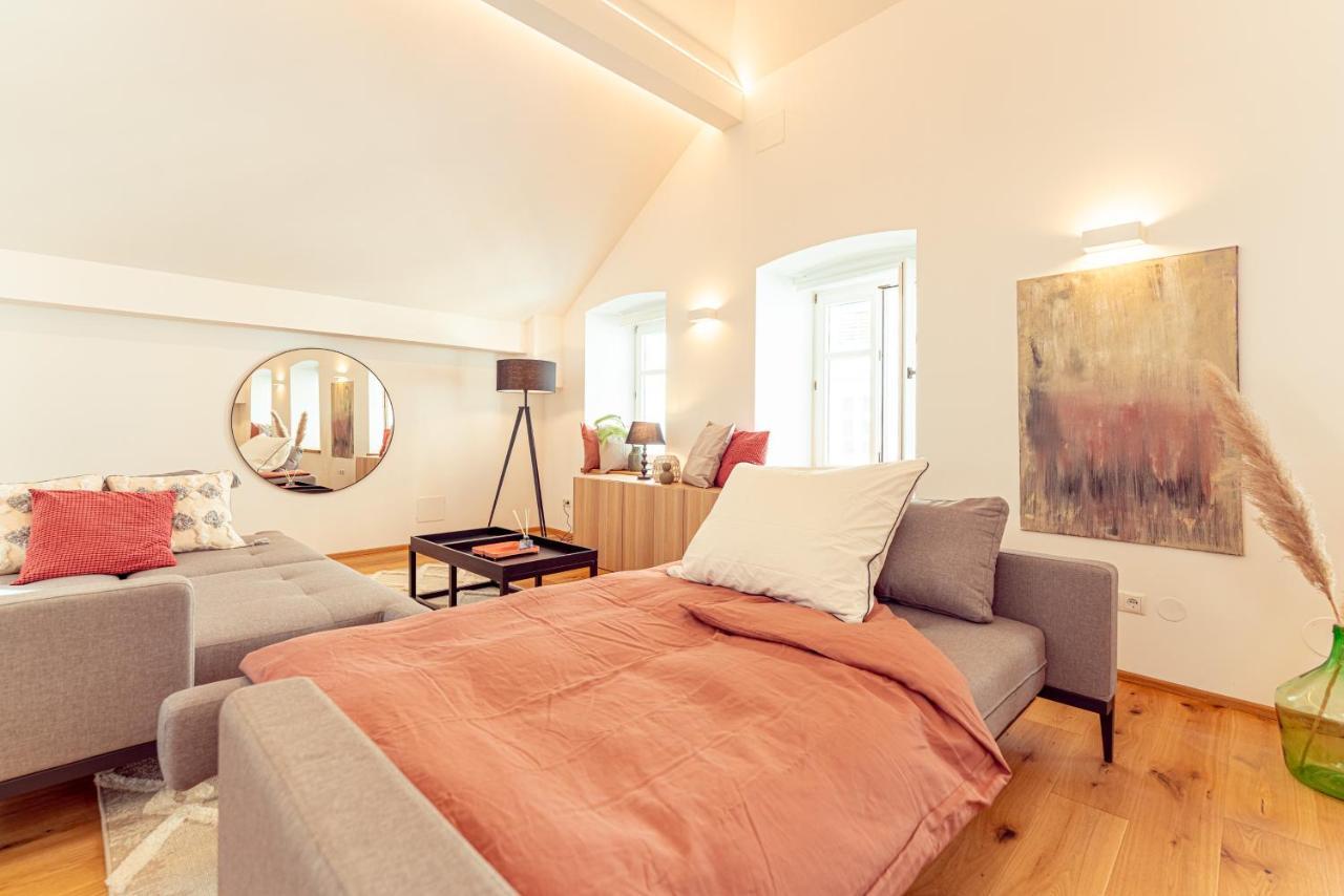 Penthouse Maxfux Direkt In Der Fussgaengerzone 130M2 Lägenhet Krems an der Donau Exteriör bild